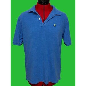 Brooks Brothers Men's Blue Short Sleeve Shirt Size XL